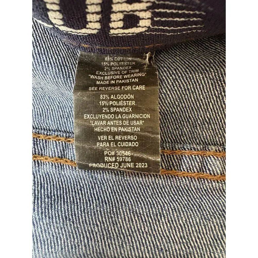 US Polo Mens Blue Jeans 36/30 Straight Fit
